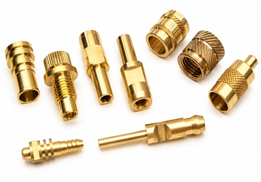 Brass CNC Turned Connectors